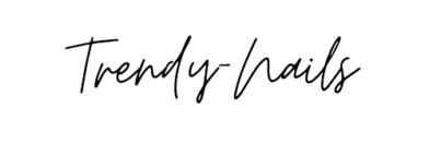 black & white elegant nail salon logo photoroom